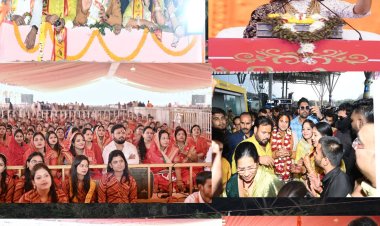 रायपुर के पावन धरा पर श्रीमद् भागवत कथा आयोजन का शुभारंभ