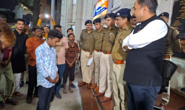 कलेक्टर-एसपी ने ली गुंडो-बदमाशों की क्लास, सुधर जाने की दी हिदायत