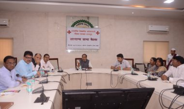 भारतीय रेडक्राॅस सोसायटी के रायपुर शाखा के लिए 15 सदस्य सर्वसम्मति से चुने गए