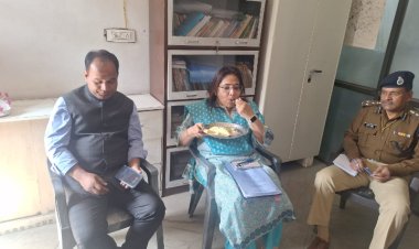 रायपुर जिले की प्रभारी सचिव एवं अपर  मुख्य सचिव श्रीमती ऋचा शर्मा ने नशा मुक्ति केन्द्र का किया निरीक्षण