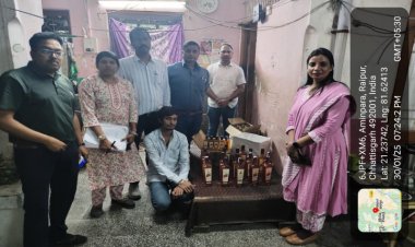 पंजाब एवं मध्यप्रदेश प्रांत की मदिरा सहित कुल 82.92 लीटर मदिरा के साथ 04 आरोपी गिरफ्तार