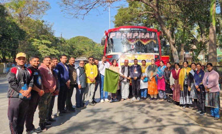 भारत स्काउट्स एवं गाइड्स जिला संघ बिलासपुर की 214 सदस्यीय रोवर-रेंजर एवं प्रभारियों की टीम