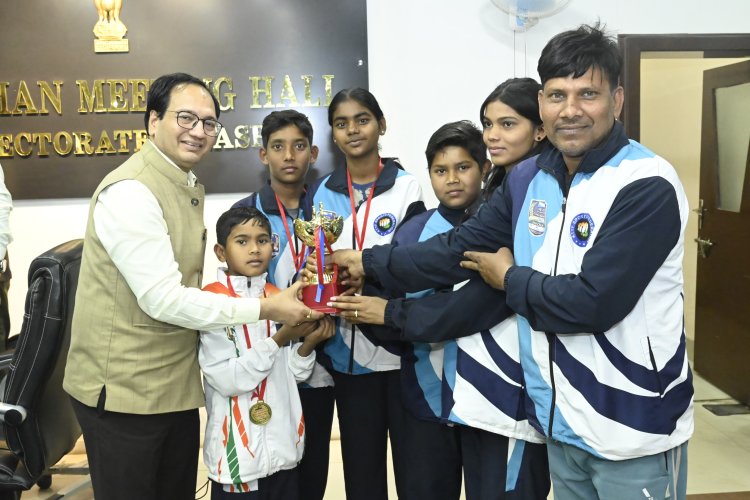 कलेक्टर-एसएसपी ने नेपाल में होने वाले अंतरराष्ट्रीय प्रतियोगिता के लिए दी शुभकामनाएं