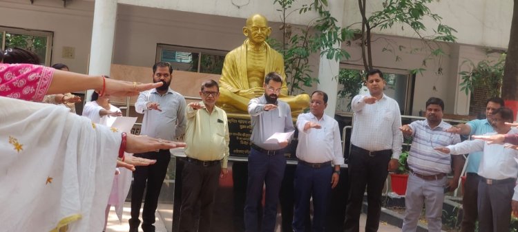 आतंकवाद मानवता के लिए सबसे बड़ा खतरा : आतंकवाद विरोधी दिवस पर दिलाई गई शपथ