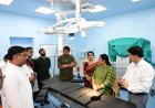 केंद्रीय राज्यमंत्री श्रीमती सावित्री ठाकुर ने सुपरस्पेशलिटी अस्पताल का किया निरीक्षण, स्वास्थ्य सेवाओं की सराहना की