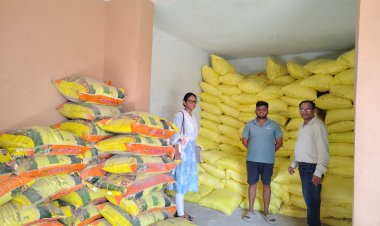 खाद की कालाबाजारी पर जिला प्रशासन का शिकंजा  अवैध भण्डारण पर कार्रवाई, गोदाम सील और खाद जब्त  जिले में खाद-बीज का पर्याप्त भण्डारण