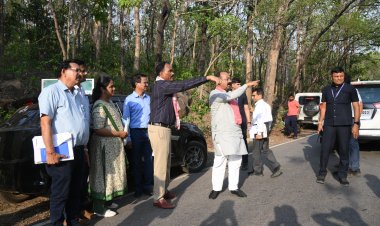 उप मुख्यमंत्री श्री अरुण साव के बस्तर प्रवास का दूसरा दिन : मिशन अमृत, राष्ट्रीय राजमार्ग और तालाब सौंदर्यीकरण कार्यों का किया निरीक्षण