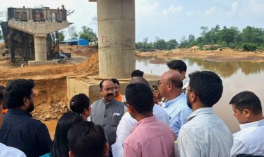 दंतेवाड़ा को भारी वाहनों के दबाव से मिलेगी मुक्ति, दिसम्बर तक पूरा होगा बायपास सड़क और पुल का काम