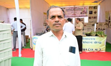 मल्हार के किसान जदुनंदन वर्मा बने जैविक खेती के प्रेरणास्रोत
