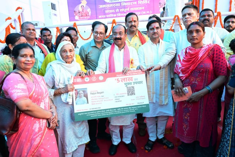 विकास की नई इबारत लिख रहा बिलासपुर, योजनाओं का लाभ अंतिम व्यक्ति तक पहुंचाना हमारी प्रतिबद्धता : केंद्रीय राज्य मंत्री श्री तोखन साहू