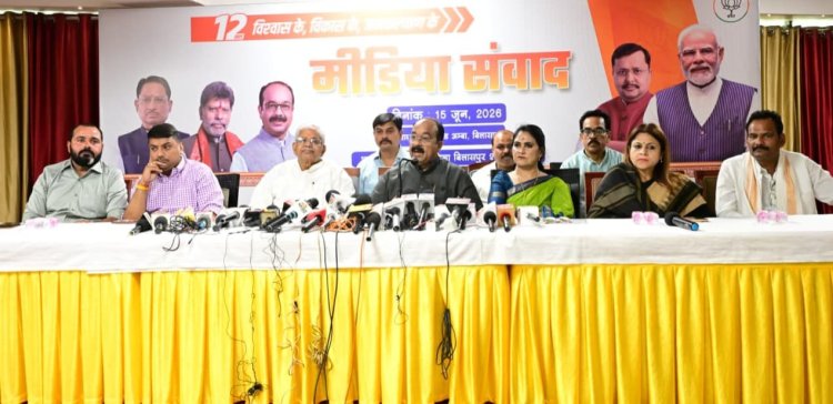 प्रधानमंत्री मोदी के 12 वर्ष सेवा, सुशासन और विकास को समर्पित : उप मुख्यमंत्री श्री अरुण साव