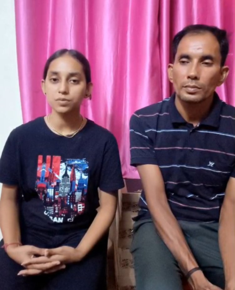 मुख्यमंत्री नोनी बाबू मेधावी शिक्षा सहायता योजना से श्रमिक की पुत्री के सपनों को मिली उड़ान