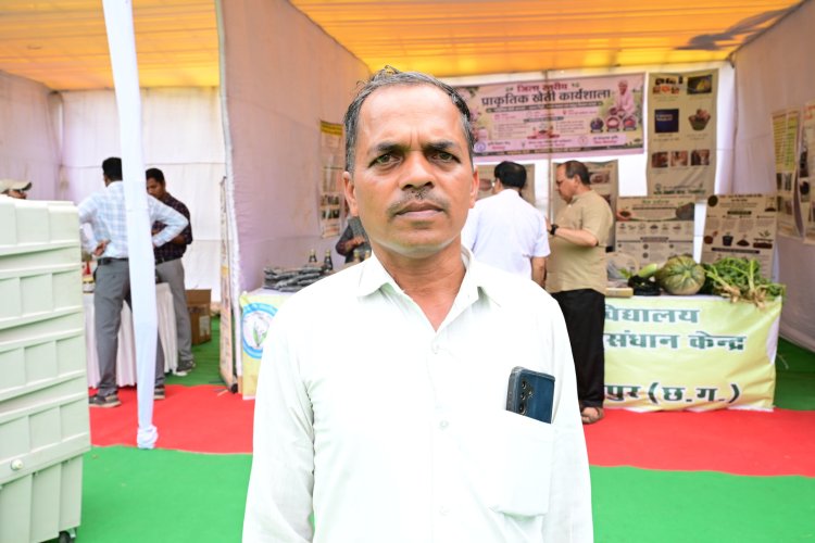 मल्हार के किसान जदुनंदन वर्मा बने जैविक खेती के प्रेरणास्रोत