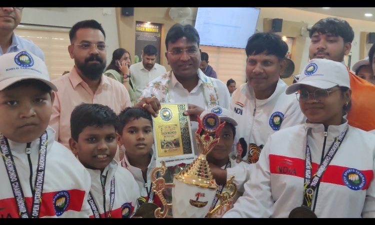 नेपाल पोखरा में आयोजित इंटरनेशनल ताइक्वांडो चैंपियनशिप में भारत रहा प्रथम विजेता
