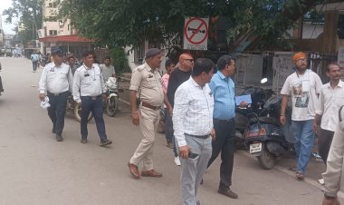 हाईकोर्ट के निर्देशों के अनुरूप सिम्स के आसपास यातायात एवं पार्किंग व्यवस्था सुदृढ़ करने संयुक्त बैठक आयोजित