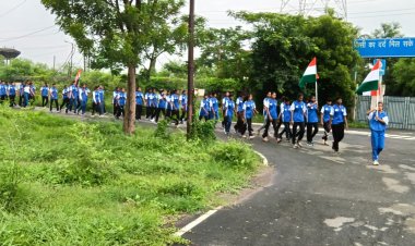 खेलो इंडिया स्टेट सेंटर आफ एक्सीलेंस मे गूंजा देशभक्ति का जज्बा