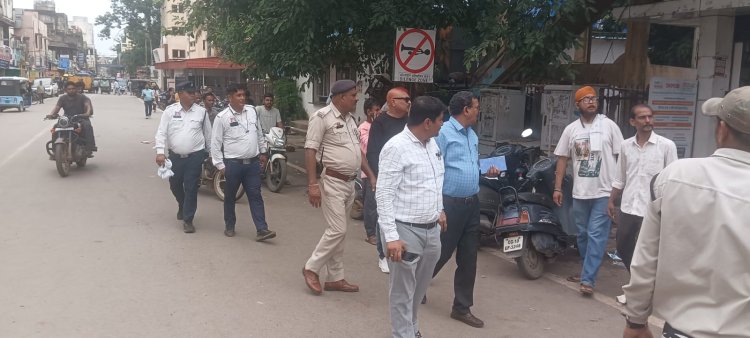 हाईकोर्ट के निर्देशों के अनुरूप सिम्स के आसपास यातायात एवं पार्किंग व्यवस्था सुदृढ़ करने संयुक्त बैठक आयोजित