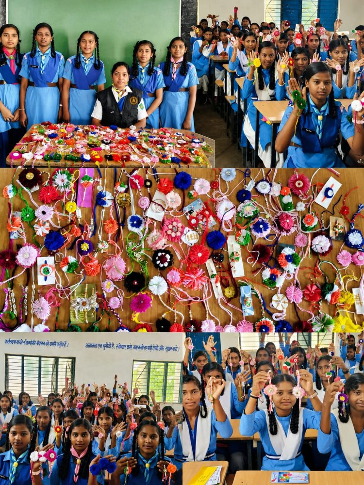सैनिकों के सम्मान में स्काउट्स-गाइड्स का ‘रक्षा सूत्र अभियान