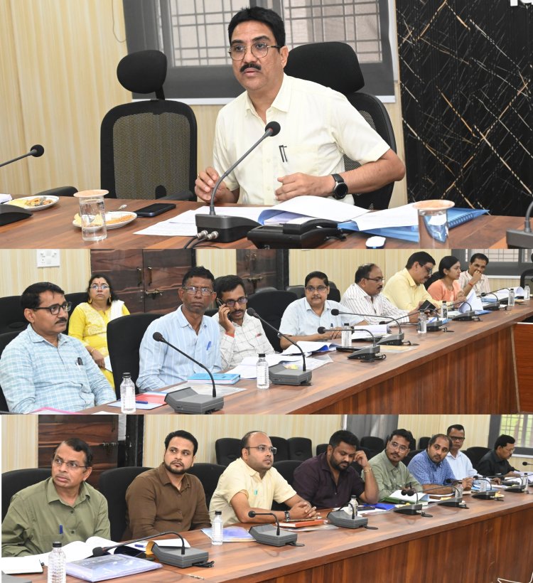 संभाग स्तरीय जल उपयोगिता समिति की बैठक संपन्न  जलाशयों में जलभराव और फसलों की ताजा हालात की समीक्षा