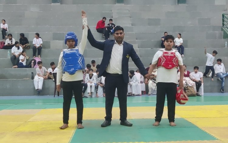 फ्लाइंग किक चैंपियनशिप में छत्तीसगढ़ को मिला तीसरा स्थान  जिले के 15 खिलाड़ियों ने जीते 12 स्वर्ण और 3 रजत पदक